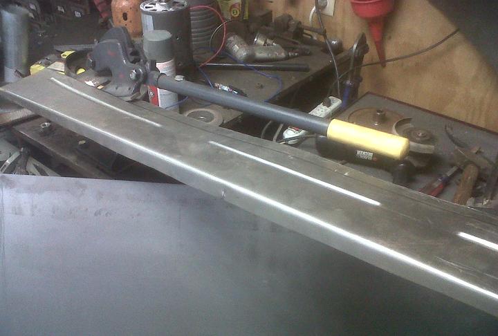 Outer Rocker Tech week -Fabricating inner and outer rocker panels | The H.A.M.B.